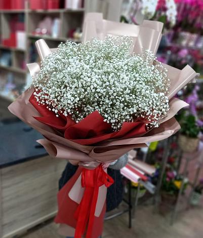 Букет цветов из: Гипсофила в Кадый
