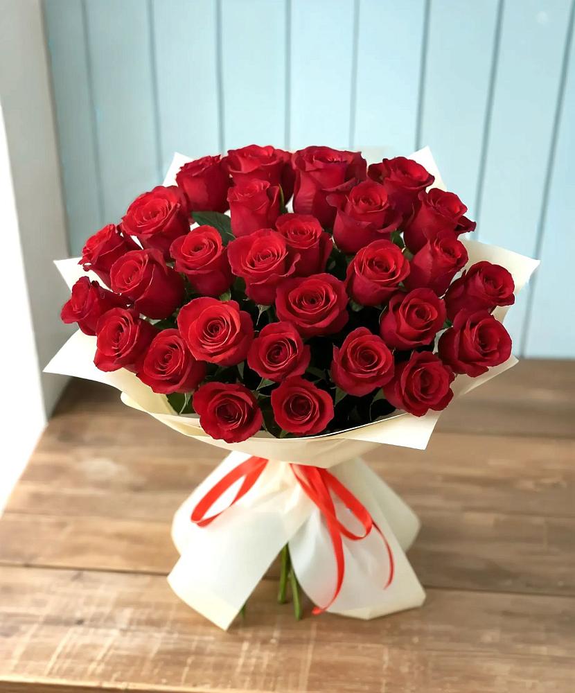 Букет 29 Красных роз в Кадый
