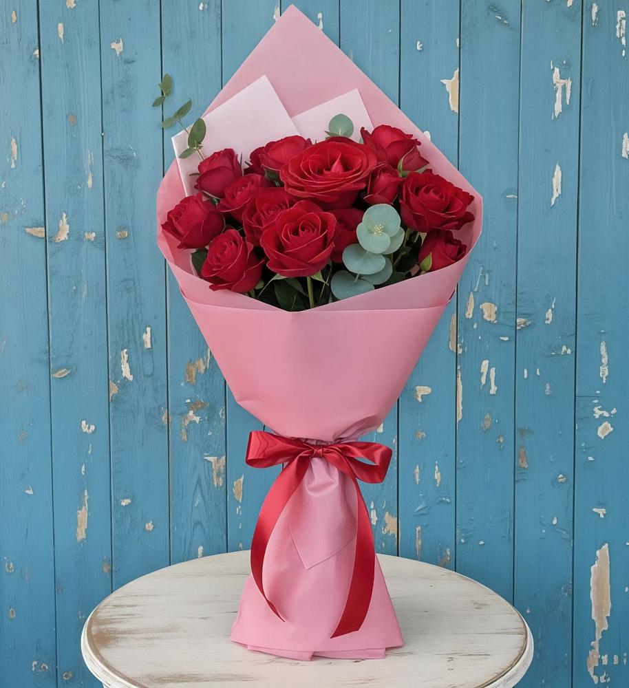 Букет цветов из: Розы в Кадый