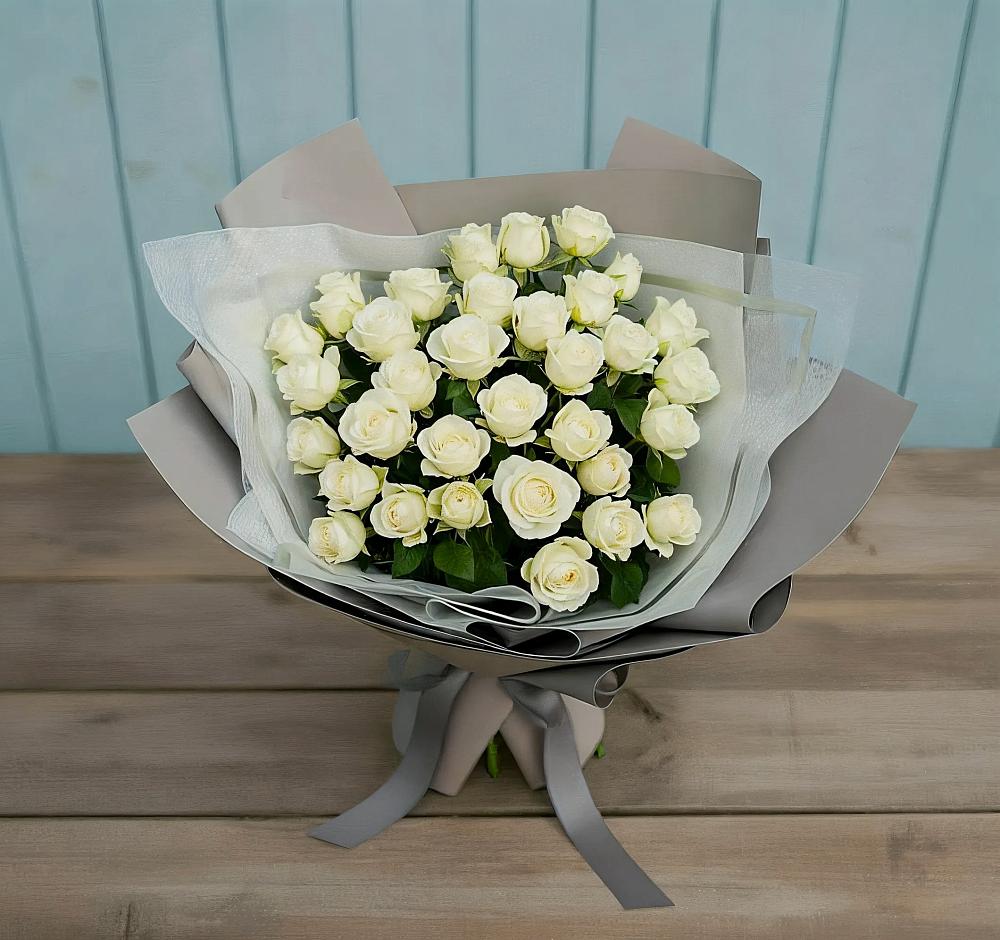 Букет Белоснежная нежность в Кадый