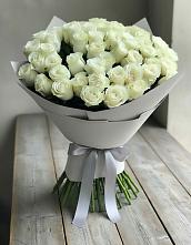 Букет 35 Белых роз в Кадый