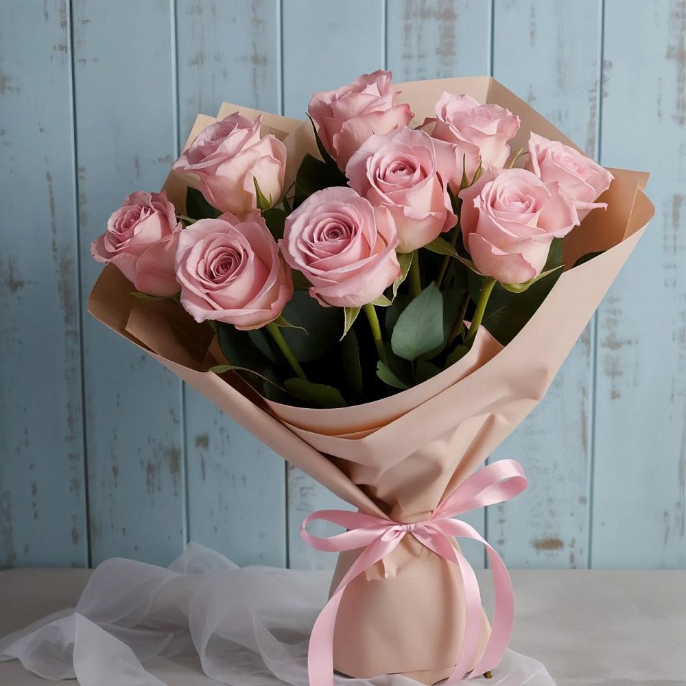 Букет цветов из: Розы в Кадый