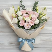 Букет цветов из:  Лизиантусы в Кадый