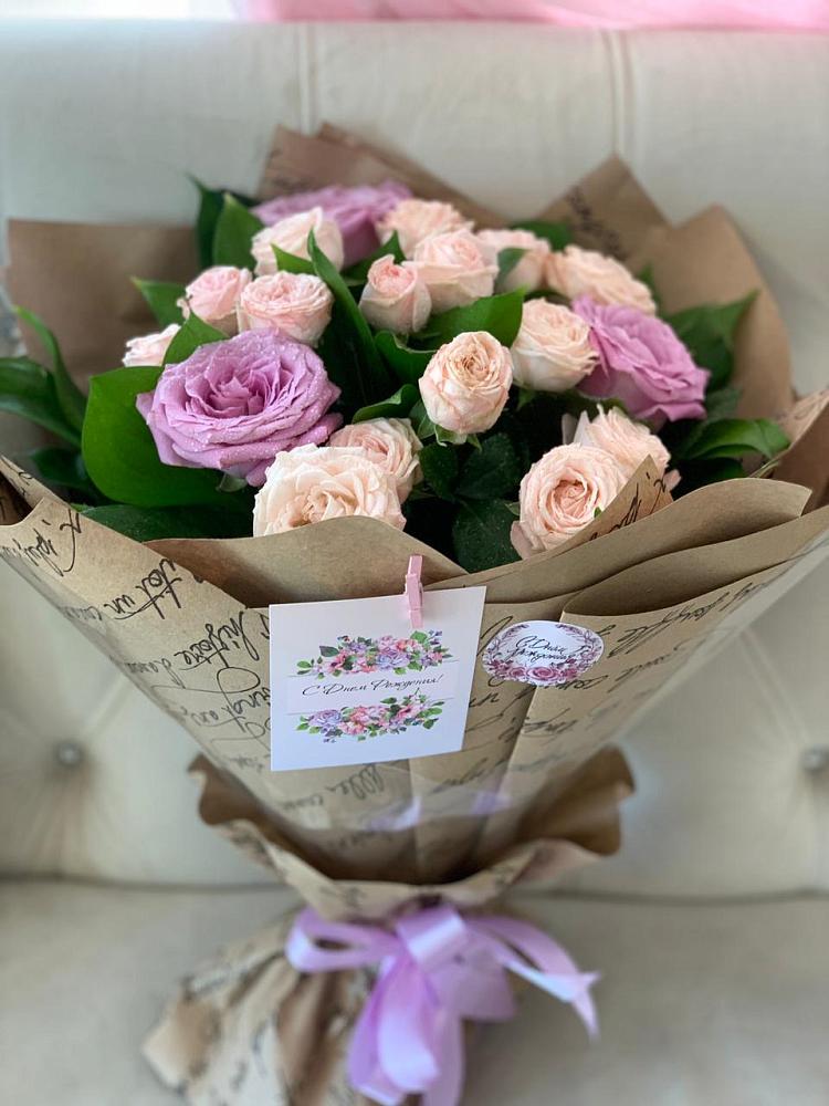 Букет цветов из: Розы в Кадый