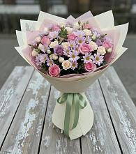 Букет цветов из:  Розы и Хризантемы #REPLACE_PRED# Кадый