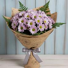 Букет цветов из:  Хризантемы #REPLACE_PRED# Кадый