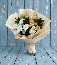 Букет цветов из:  Розы и Хризантемы #REPLACE_PRED# Кадый