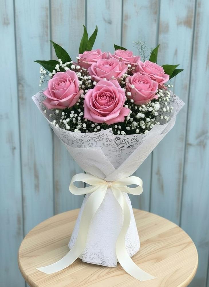 Букет цветов из: Розы в Кадый