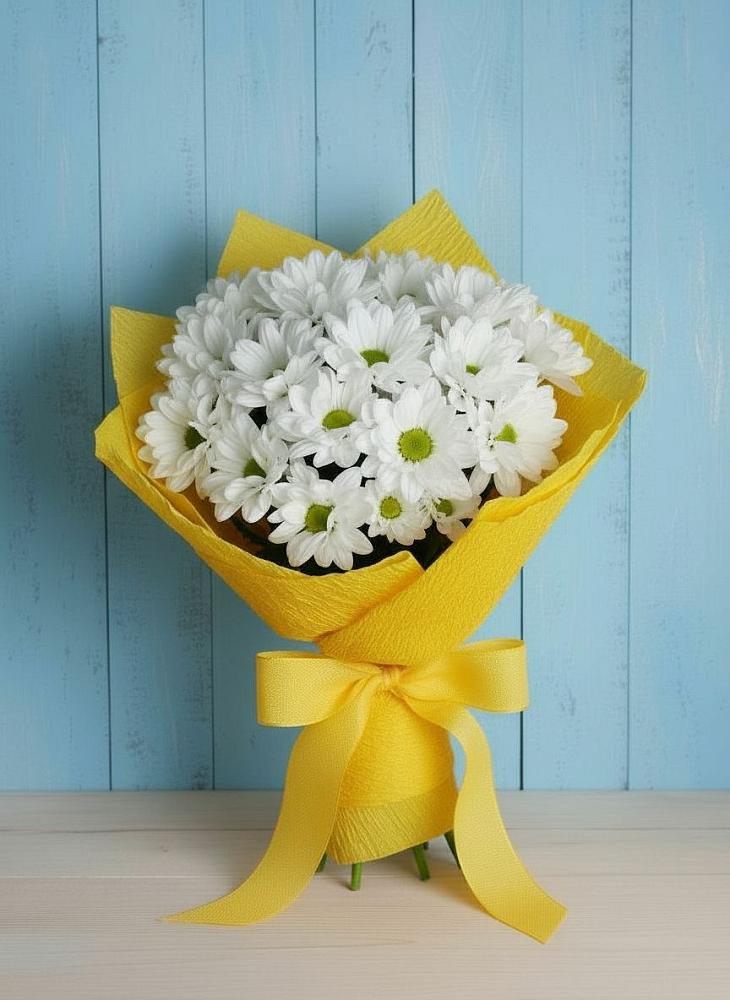 Букет цветов из: Хризантемы в Кадый