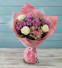 Букет цветов из:  Герберы #REPLACE_PRED# Кадый