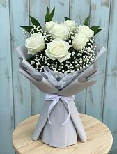 Букет цветов из:  Розы #REPLACE_PRED# Кадый