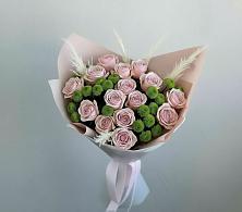 Букет цветов из:  Розы и Хризантемы #REPLACE_PRED# Кадый