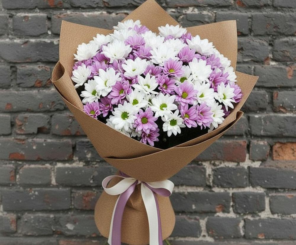 Букет цветов из: Хризантемы в Кадый
