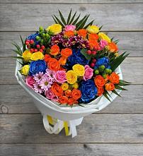 Букет цветов из:  Розы и Хризантемы #REPLACE_PRED# Кадый