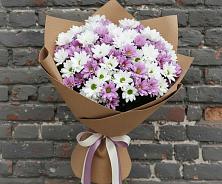 Букет цветов из:  Хризантемы #REPLACE_PRED# Кадый