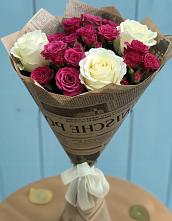 Букет цветов из:  Розы #REPLACE_PRED# Кадый