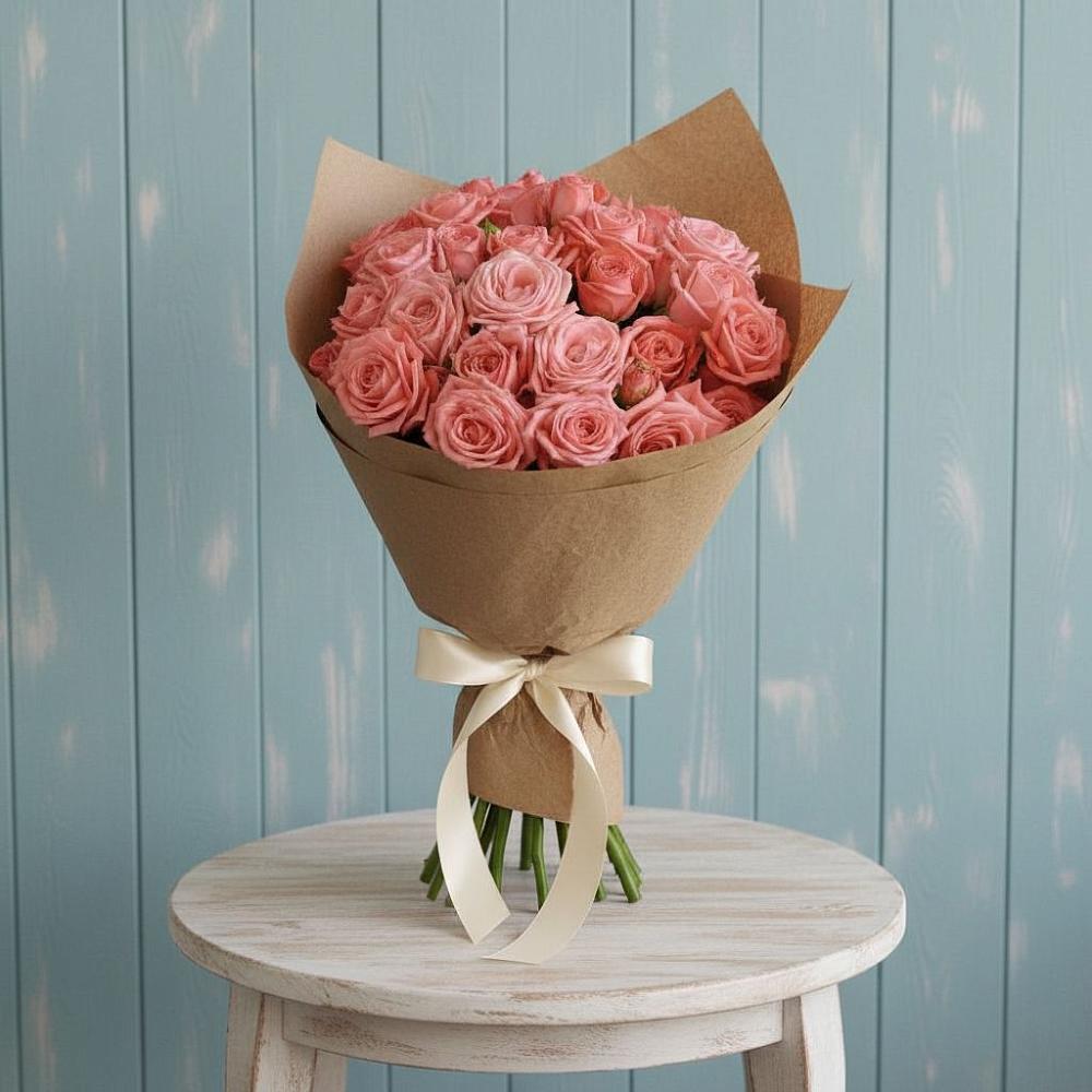 Букет цветов из: Розы в Кадый