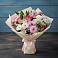 Букет цветов из: Хризантемы, Альстромерии и Розы в Кадый